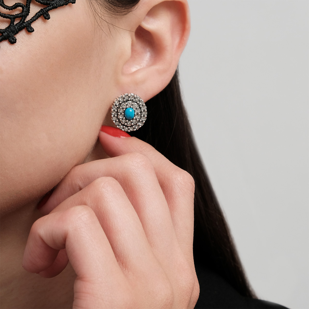 "Анды" серьги из коллекции "Самоцветы" от Jenavi