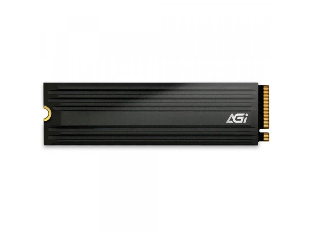 SSD накопитель AGI AI828 2ТБ, M.2 2280, PCIe 4.0 x4, NVMe [AGI2T0G44AI828-CB]