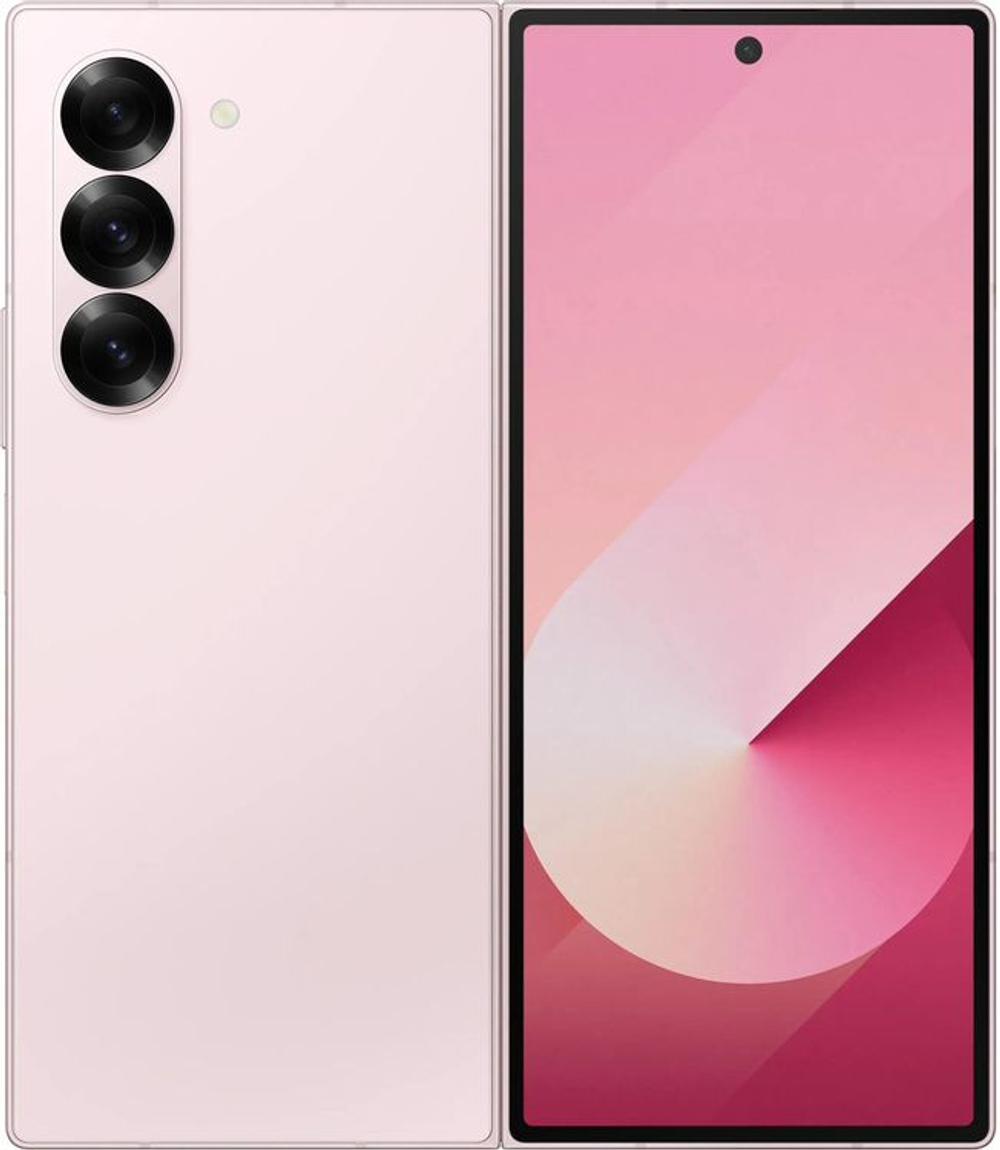 7.6" Смартфон Samsung Galaxy Z Fold 6 12/256Gb,  SM-F956B,  NFC,  AMOLED,  120Гц,  4400мAч,  розовый