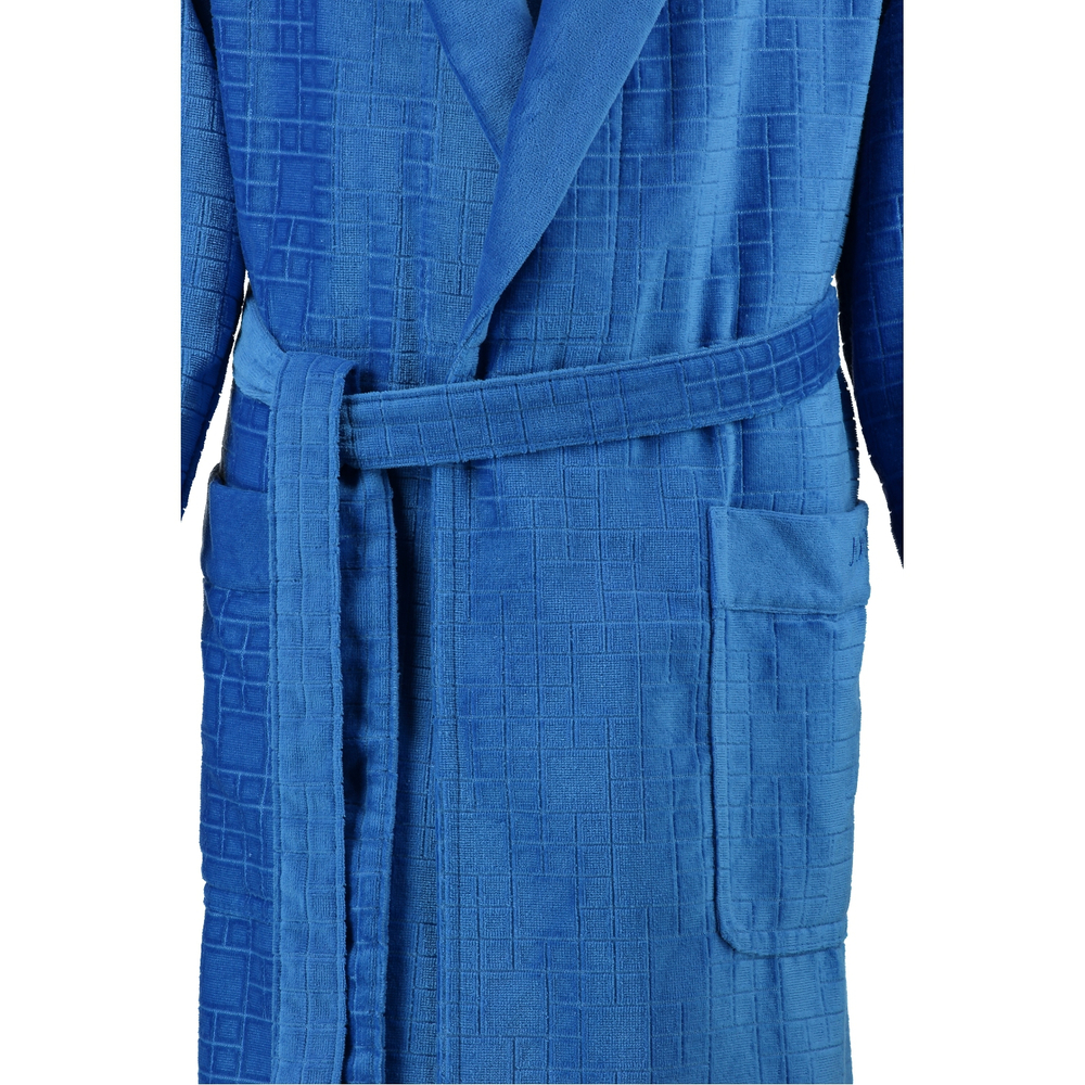 Халат велюровый JOOP! - Cawo 1639 синий Германия фрагмент 2