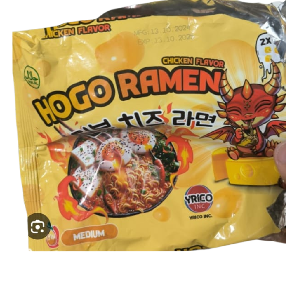 Лапша Hogo Ramen острая курица с сыром 122 гр