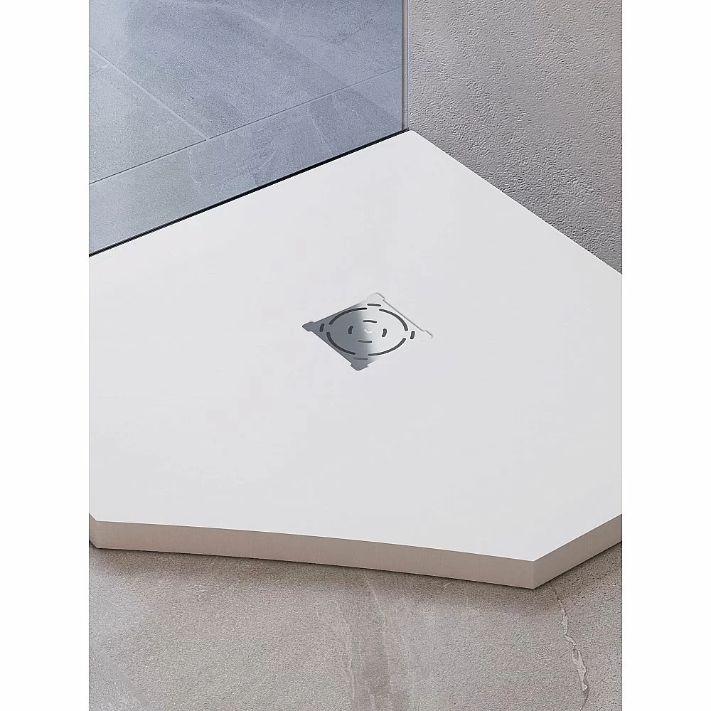 Душевой поддон RGW ST/T-W Stone Tray 16155100-01 100x100 белый