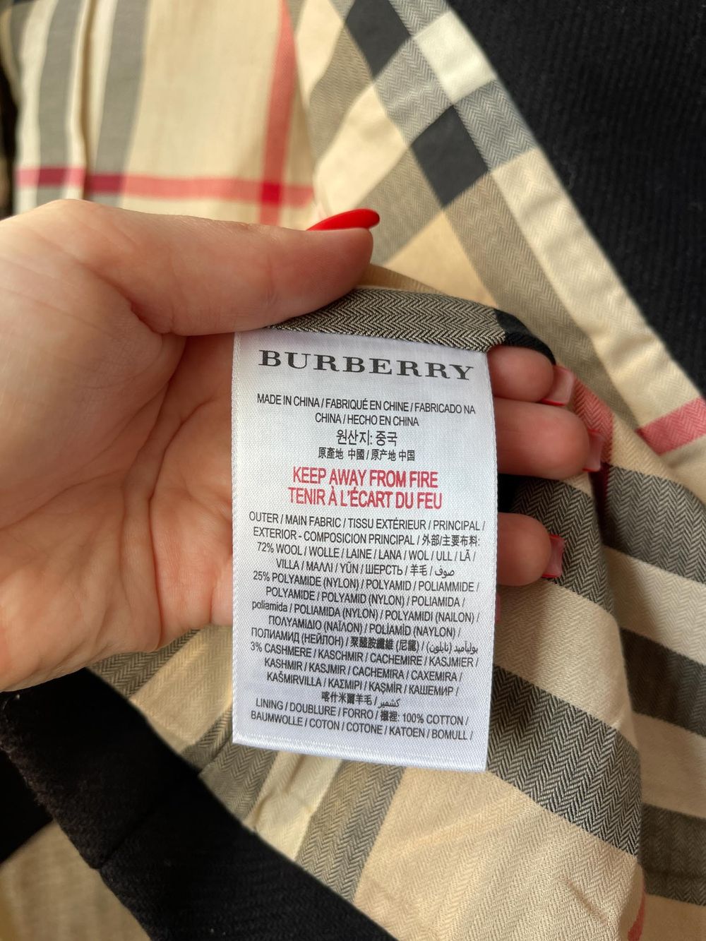 Пальто Burberry, 116