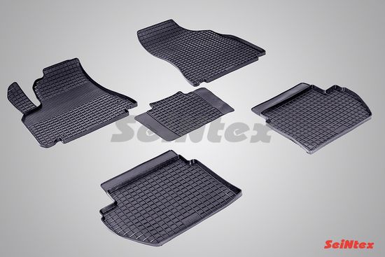 Резиновые коврики в салон Citroen Berlingo II [B9] (2008-наст. время) "Сетка"