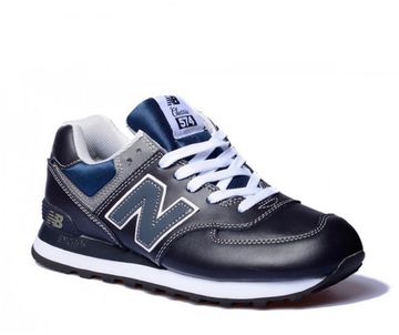 Кроссовки New Balance 574 Leather Blue