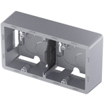 Коробка для накладного монтажа 2 поста алюминий Inspiria Legrand