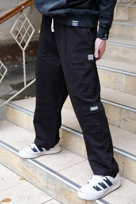 Брюки KUL'TURA Cargo 4 pocket Черный