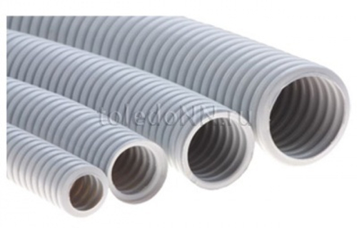 Труба гофр d 20 с зондом 10 метров легкая