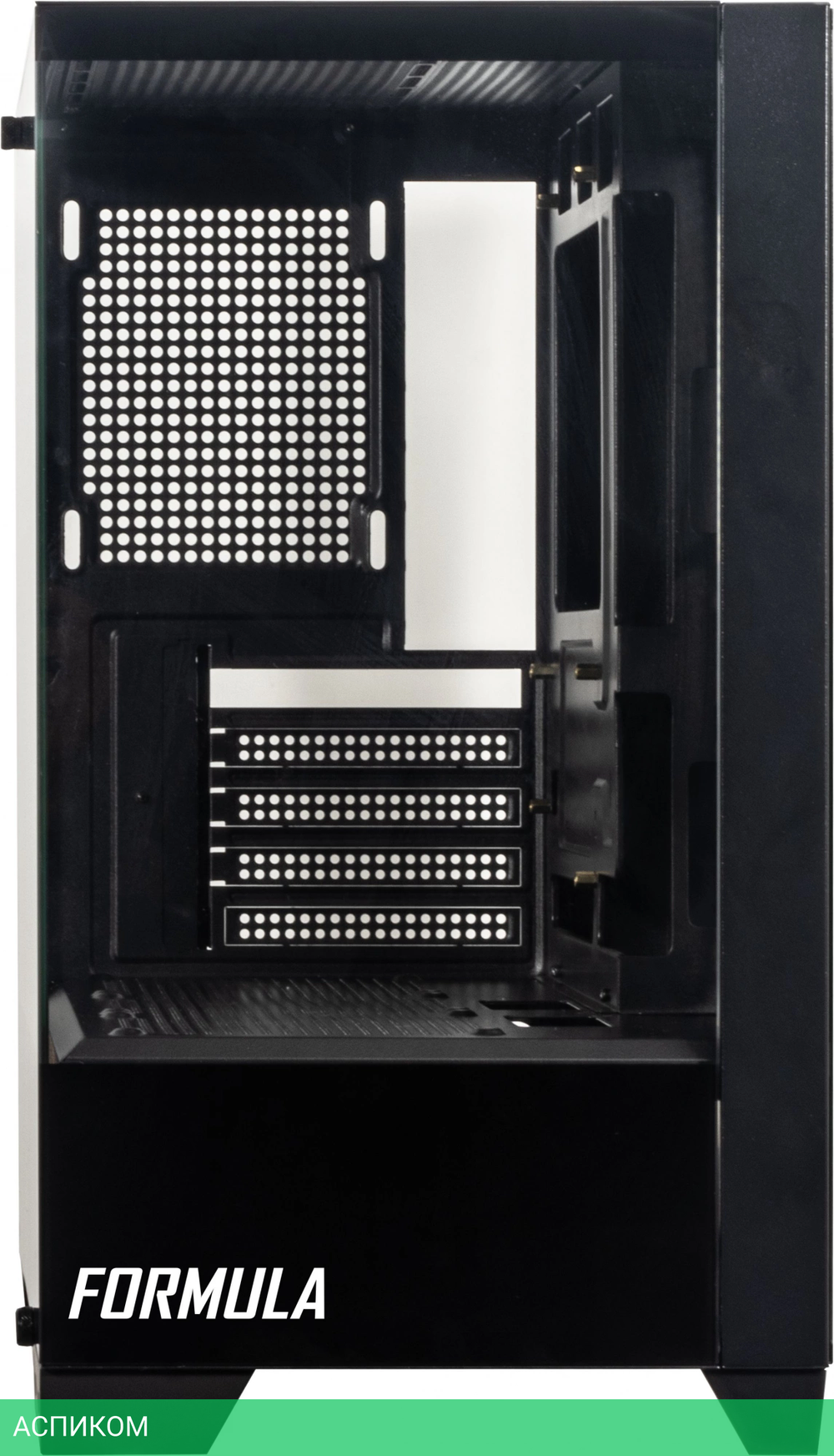 Корпус Formula Cristal Z1M черный без БП
