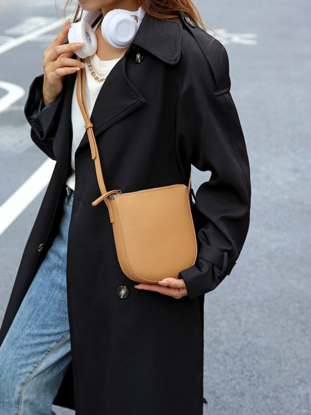 сумка женская натуральная кожа через плечо кросс боди маленькая