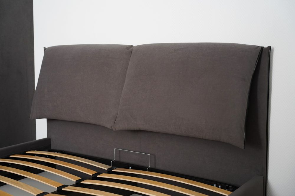 Кровать Венеция 1,8 Графит Софт