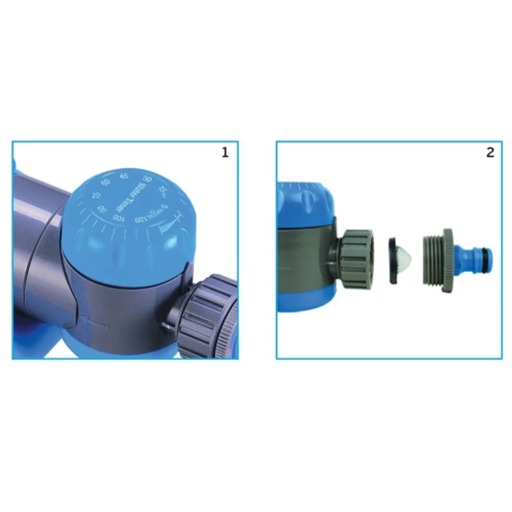 GWOS06-001 GREEN APPLE Дождеватель с таймером 15-120мин. 340квм