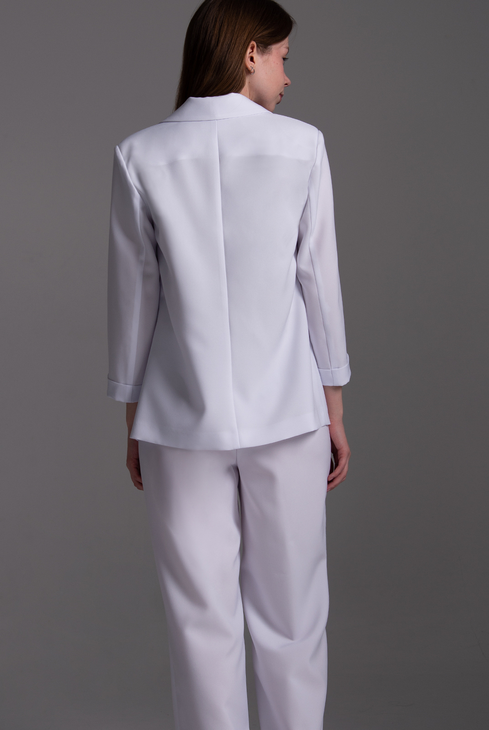 Жакет женский 3881зпб, белый #513Бел043881зпб