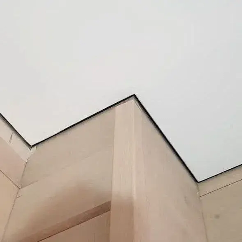 Тканевый натяжной потолок Descor D-Premium (Германия) холодный белый цвет (№450). 2.5м x 2м