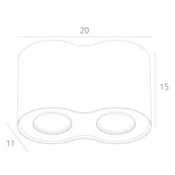 Точечный накладной светильник Arte Lamp