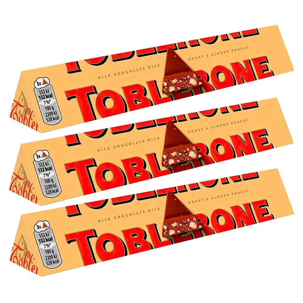 Toblerone шоколад молочный 100 г