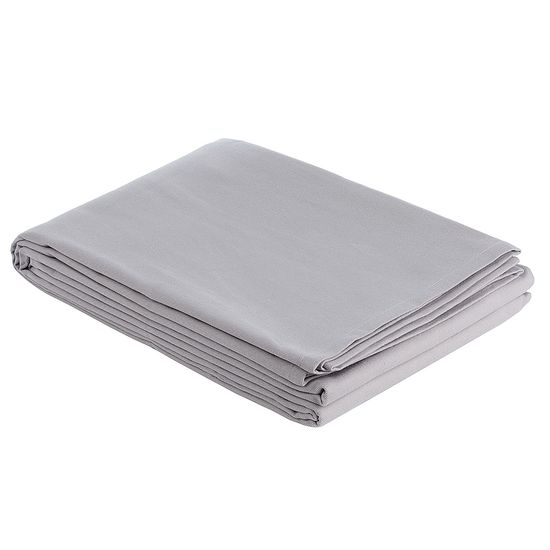Скатерть из хлопка серого цвета из коллекции essential, 170х250 см