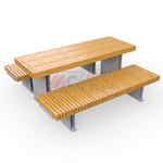 Стол уличный с лавками Rail Road 03