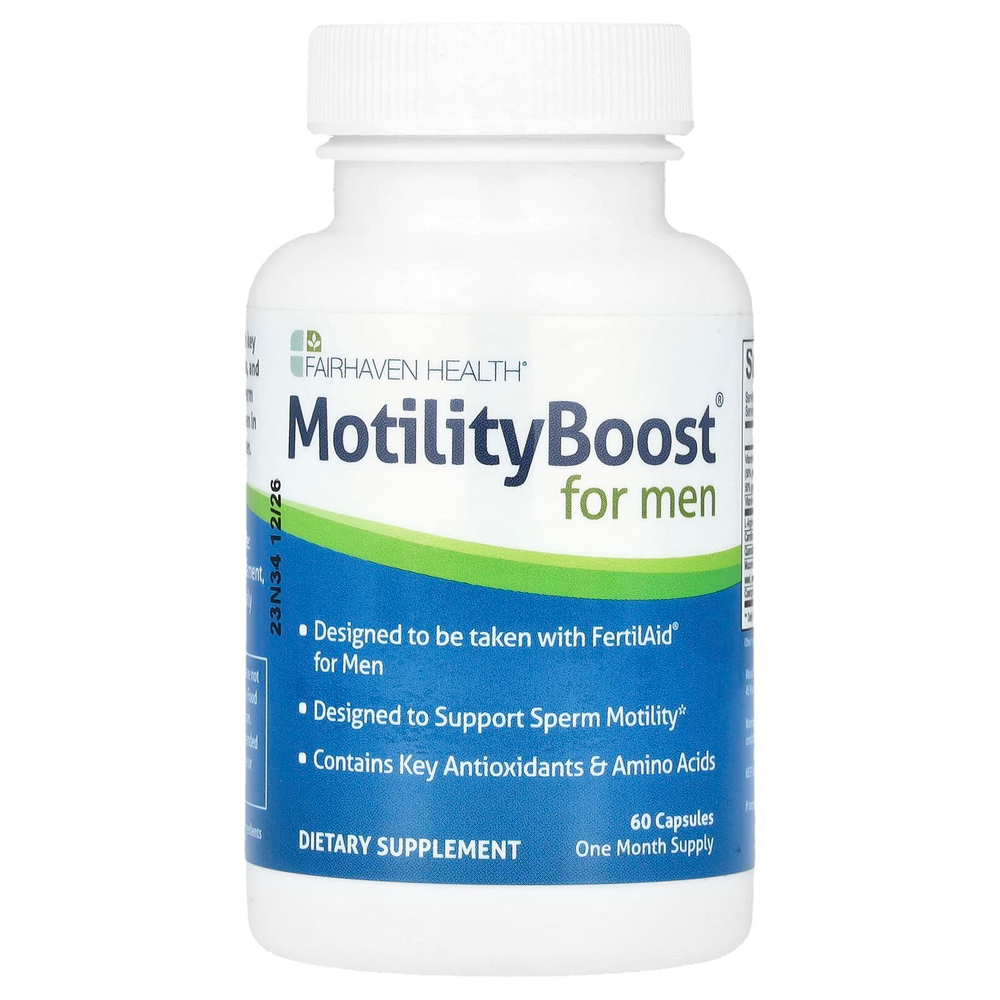 Fairhaven Health, MotilityBoost® для мужчин, 60 капсул
