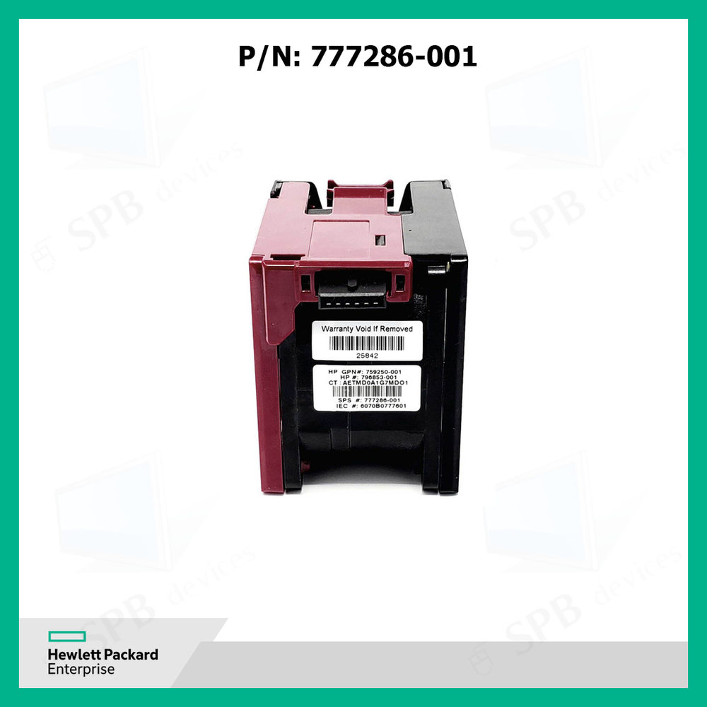Вентилятор HP DL380 GEN9 Delta HIGH PERFORMANCE HOT PLUG FAN 777286-001 759250-001 ( 719079-B21, 796853-001, PFM0612XHE