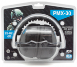 Наушники активные стрелковые PMX Tactical PRO PMX-30 25-82 Дб черный/черный