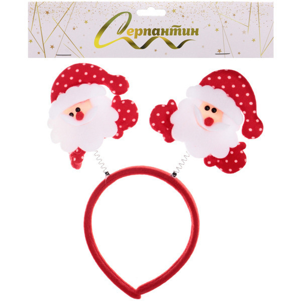 Ободок карнавльный «Весёлые дедушки» 20*22 см