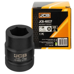 Головка ударная 27мм (6гр.), 1'' JCB JCB-48527