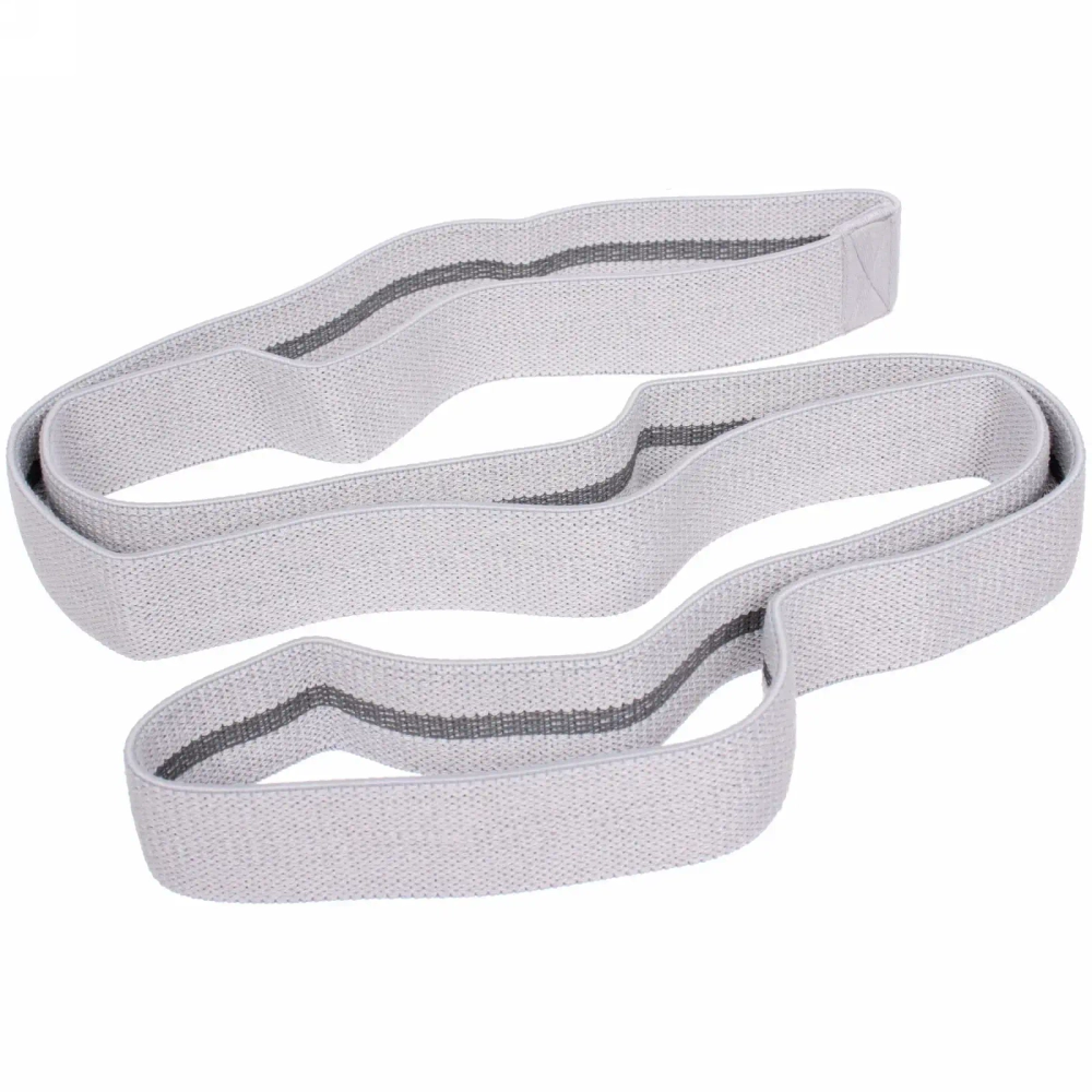 Резинка для фитнеса и растяжки TD-806, нагрузка 20 кг, серый