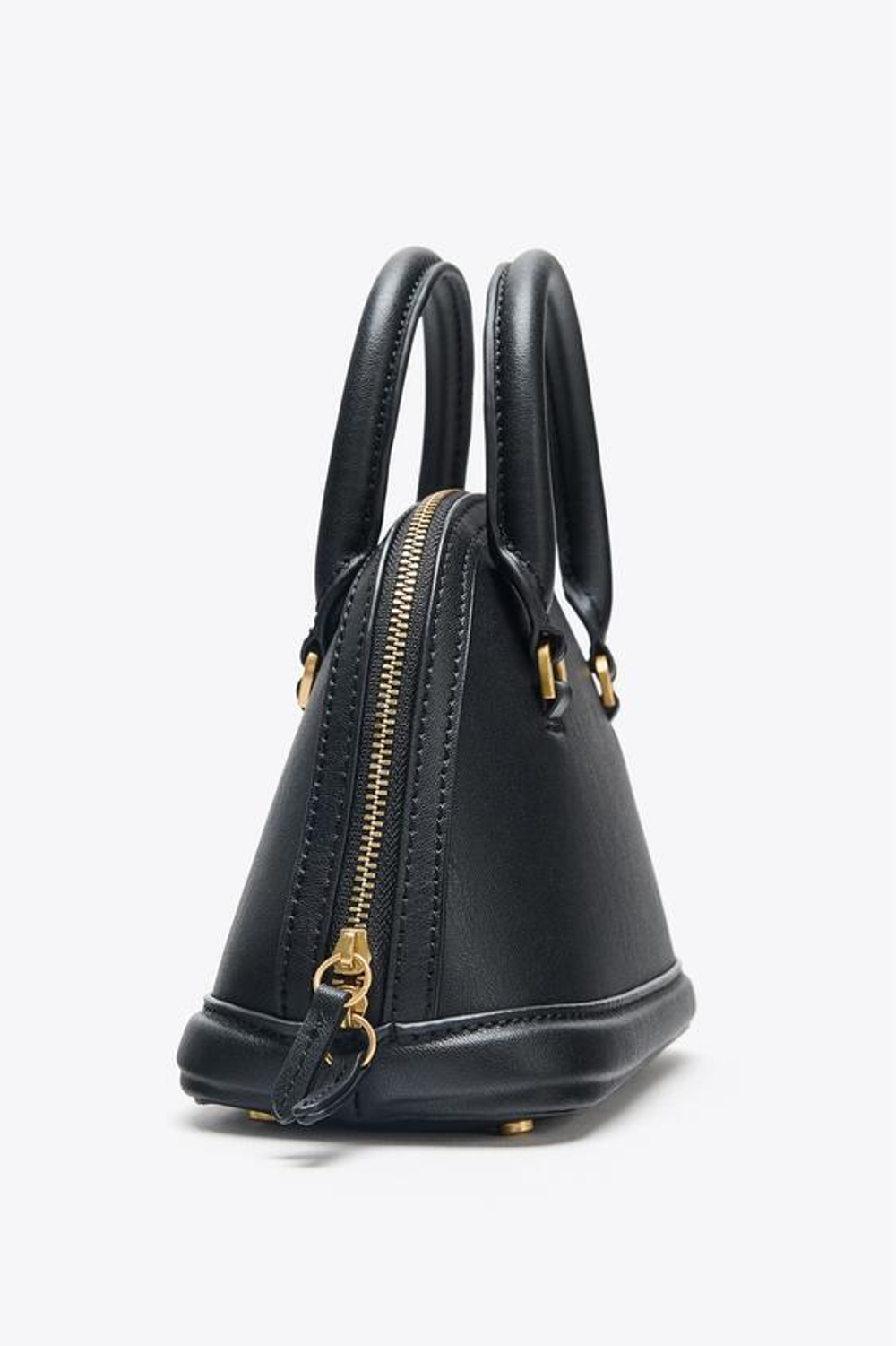 ZARA СУМКА CITY, ЧЕРНЫЙ