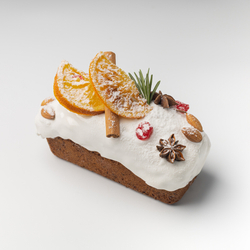 Кекс Рождественский маковый с цукатами лимона