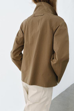 Двусторонняя клетчатая куртка ZW COLLECTION - ZARA