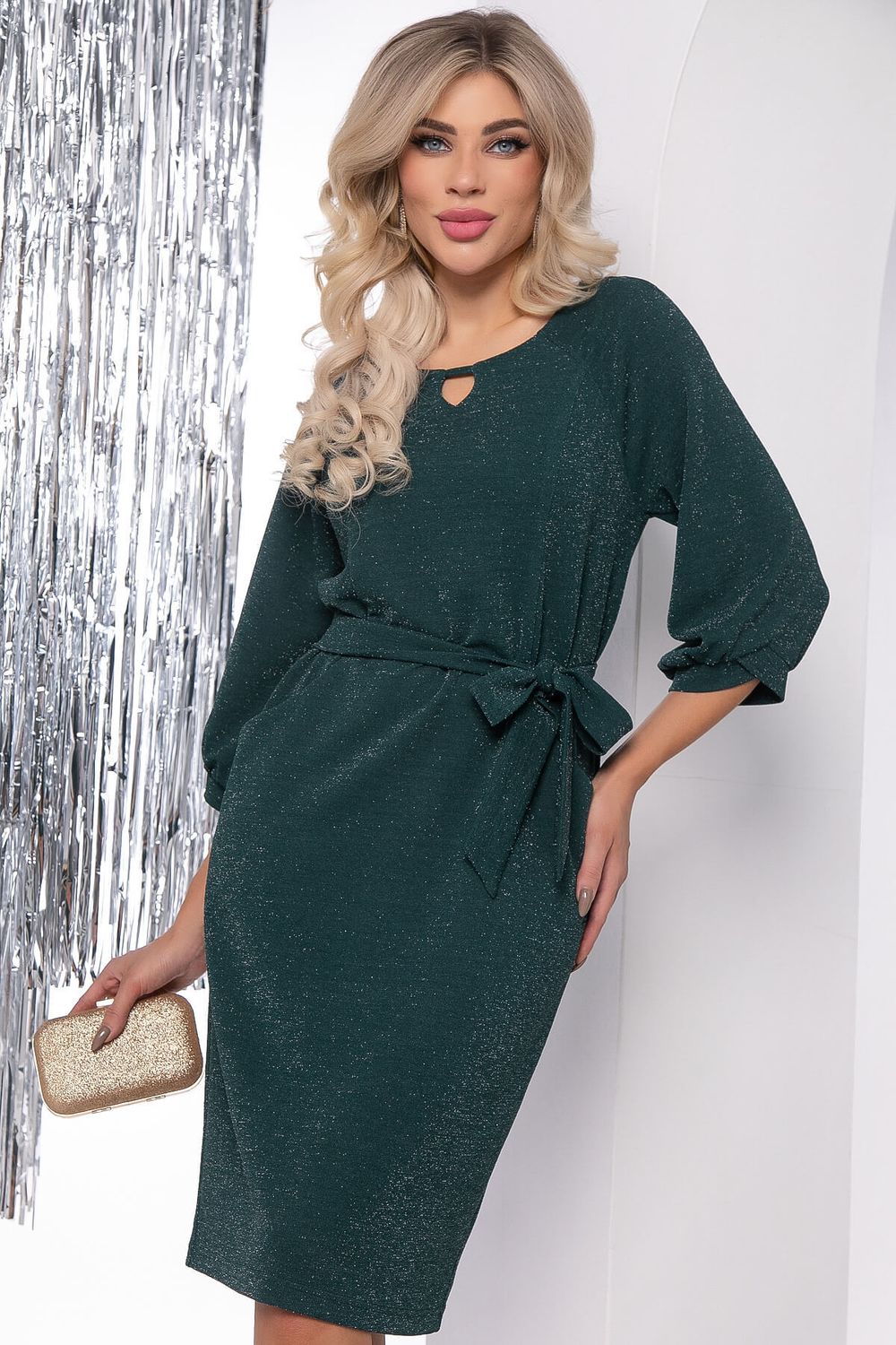 Платье "Венецианская ночь" (изумруд) П7828 LT Collection