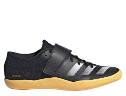 Кроссовки беговые женские adidas Adizero Throws U Черно-Оранжевые