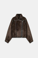 ZW COLLECTION ДВУСТОРОННИЙ ПАЛЬТО - ZARA