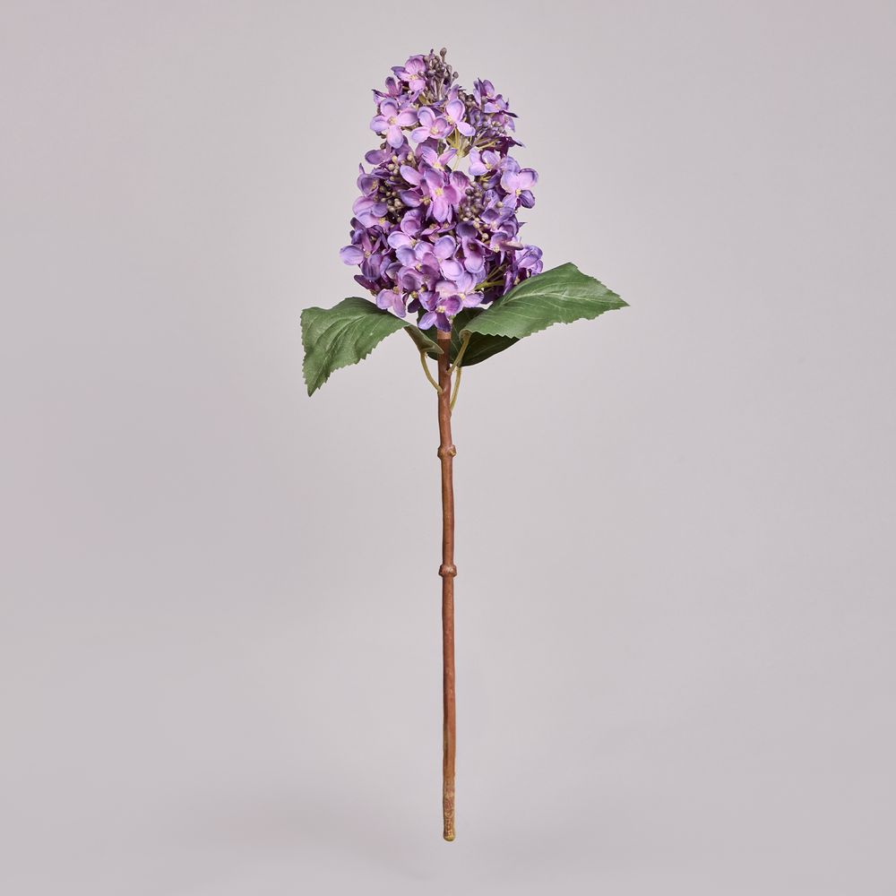 ЦВЕТОК ИСКУССТВЕННЫЙ "ГОРТЕНЗИЯ" ВЫСОТА=50СМ. (МАЛ=12 ШТ/КОР=48ШТ.)