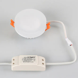 Светильник LTD-80R-Opal-Roll 5W Warm White (Arlight, IP40 Пластик, 3 года) 020809