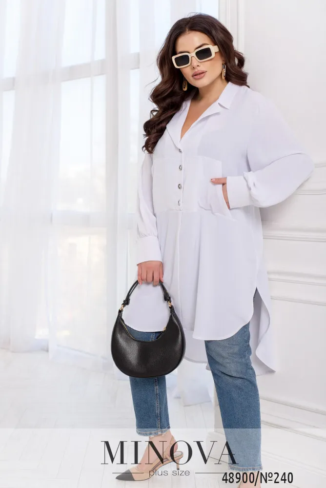 Рубашка 240-белый Minova
