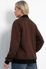 Бомбер Эшли (шоколад) Б12777-41М LT Collection