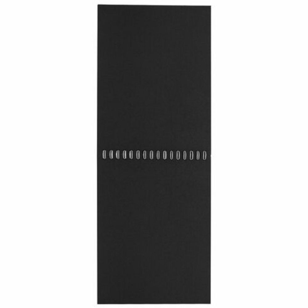 Скетчбук А5, 20л, на гребне, пл. 120гр, черная бумага, Brauberg Art Debut