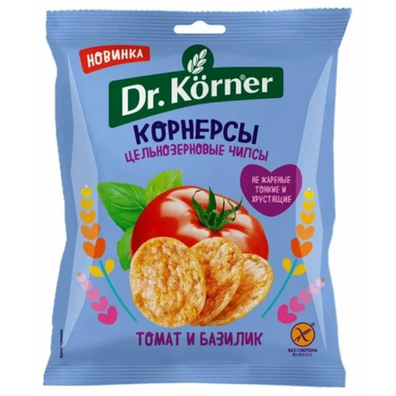 Корнерсы Dr. Korner томат и базилик 50 гр