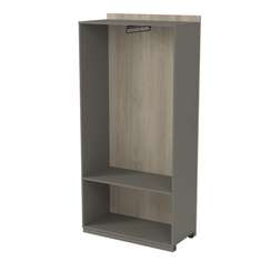 15ШО-С.189 Модуль шкафа для одежды, СРЕДНИЙ (868*460*1828)