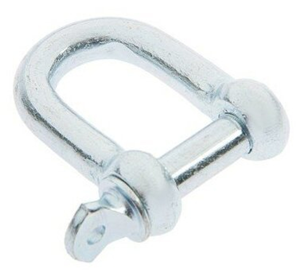 СКОБА ТАКЕЛАЖНАЯ СТРОЙБАТ 10ММ (БЕЛЫЙ ЦИНК 1 ШТ)