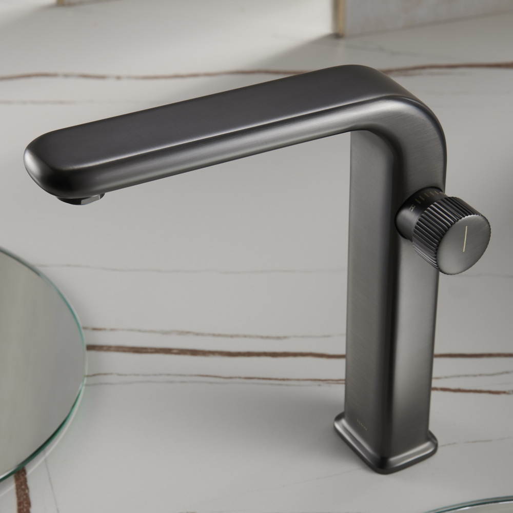 Смеситель для раковины Black&White Universe Gun Metal (U7640GM)