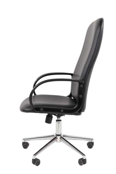 Офисное кресло Chairman 278 Россия экопремиум черный хром