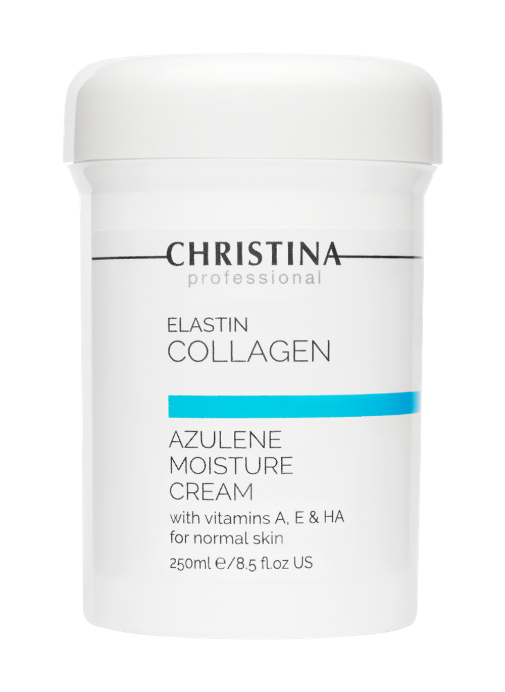 CHRISTINA ElastinCollagen Azulene Moisture Cream with Vitamins A, E & HA for normal skin