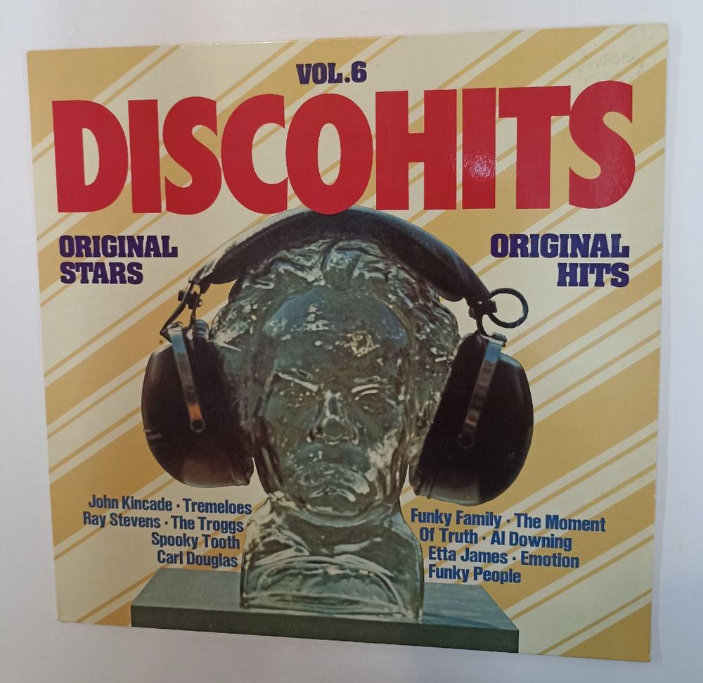 Винтажная виниловая пластинка LP Сборник Discohits Vol. 6 (Germany 1975)
