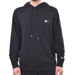 Куртка теннисная Wilson Triblend Hoodie - black