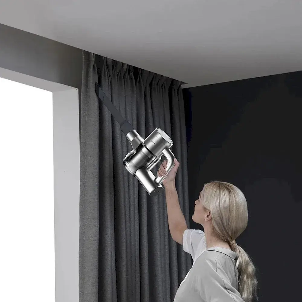 Пылесос Roidmi Z10, вертикальный, аккумуляторный, серый, 385Вт