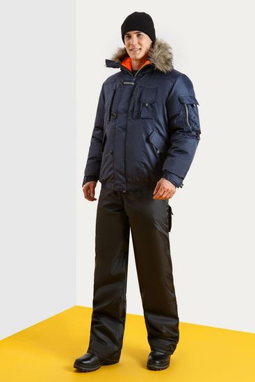 Куртка зимняя "Север" (синий)