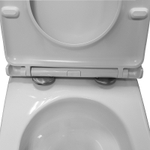 Унитаз подвесной Azario Etera 520x360x360 с системой смыва Tornado, с сидением микролифт (AZ-118E-UQ3)